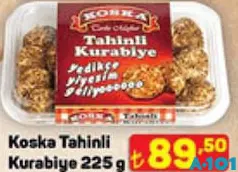 KOSKA TAHİNLİ KURABİYE 225 G KOSKA TAHİNLİ KURABİYE 225 G